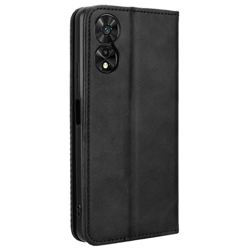 For TCL 50 SE PU Leather Phone Stand Case Retro Texture Stand Magnetic Phone Cover For TCL 50 SE PU Leather Phone Stand Case Retro Texture Stand Magnetic Phone Cover